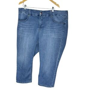 Melissa McCarthy Seven7 Cropped Jeans Size 18W